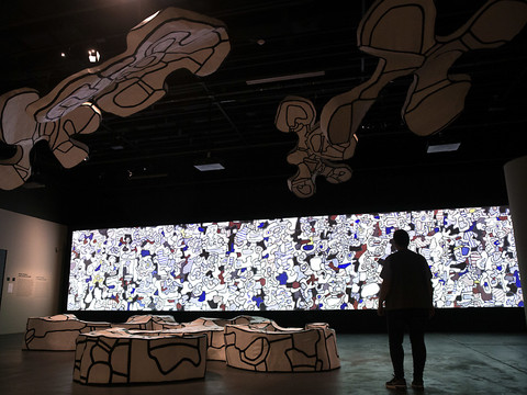 Plongée au MEG dans les productions diverses de Jean Dubuffet