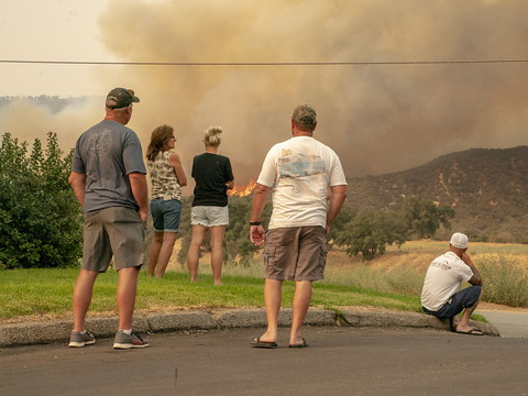 Plus de 8000 km2 incendiés en Californie, un record depuis 1987