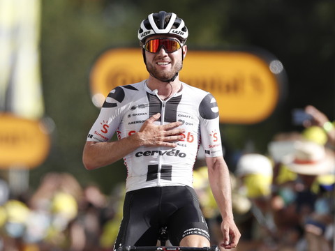 Tour de France: Marc Hirschi gagne en solitaire la 12e étape