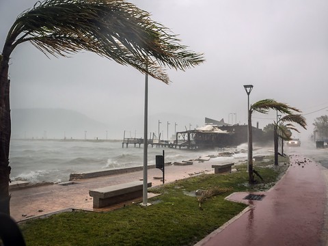 L'ouest de la Grèce touché par un rare ouragan méditerranéen