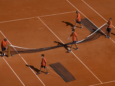 Jauge réduite à 1000 spectateurs pour Roland-Garros
