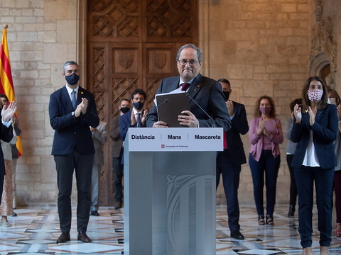 Le président catalan destitué par la justice espagnole