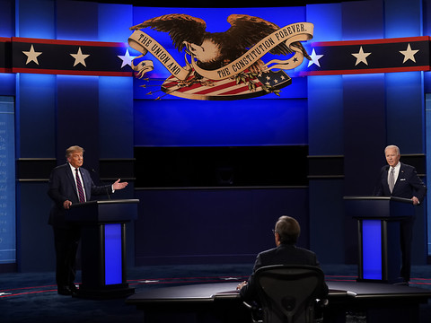 Le débat Trump/Biden vire au chaos