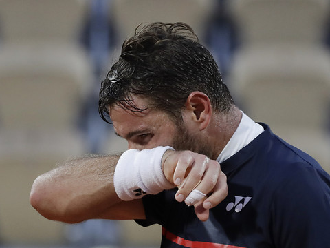 Wawrinka battu en cinq sets au 3e tour