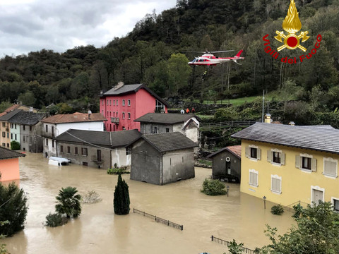 Au moins quatre morts en France et en Italie après des crues