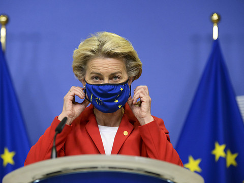 La présidente de la Commission européenne en quarantaine