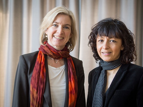 La chimie à Emmanuelle Charpentier et Jennifer Doudna