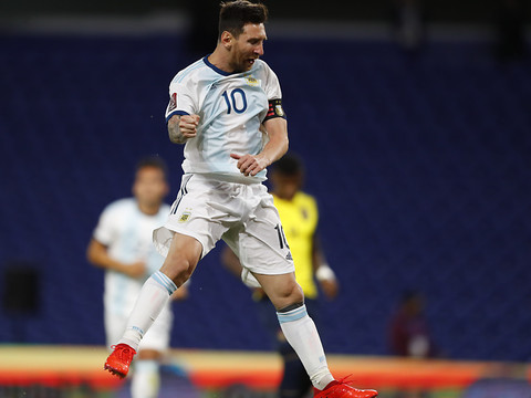 Lionel Messi donne la victoire à l'Argentine