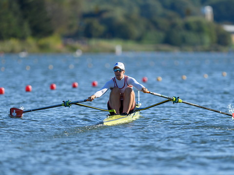 Jeannine Gmelin seulement 5e en skiff