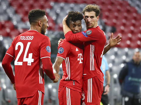 Coman et le Bayern toujours aussi irrésistibles