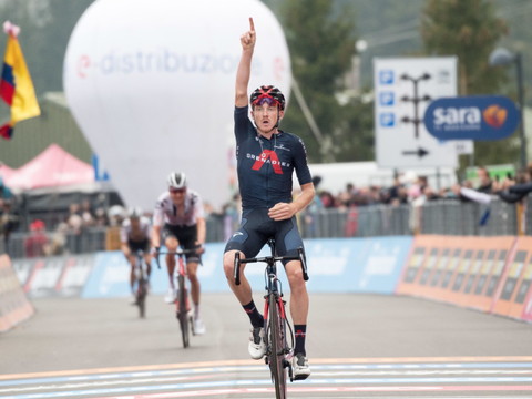 Le coup gagnant de Geoghegan Hart