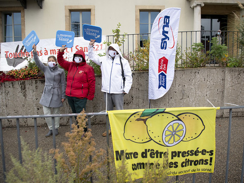 Covid: colère du personnel autour des conditions de travail