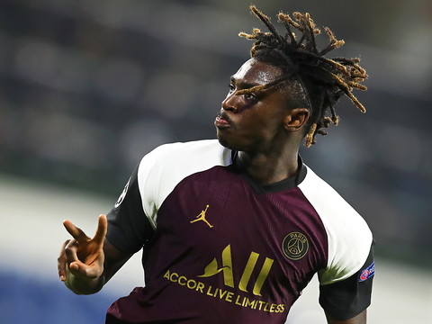Moise Kean rassure Paris