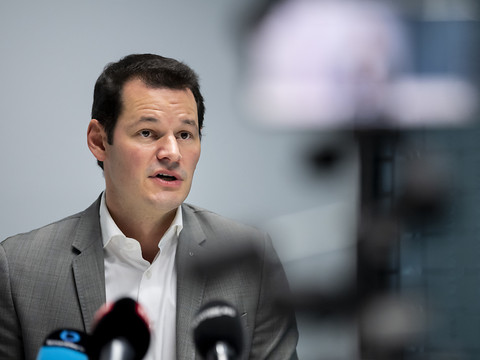 Le conseiller d'Etat genevois Pierre Maudet démissionne