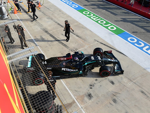 Mercedes, sept titres constructeurs consécutifs, écurie record