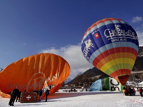Château d'Oex (VD): le festival de ballons reporté en 2022
