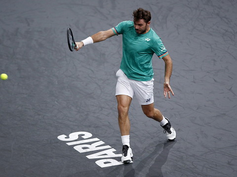 Wawrinka en quart de finale à Paris