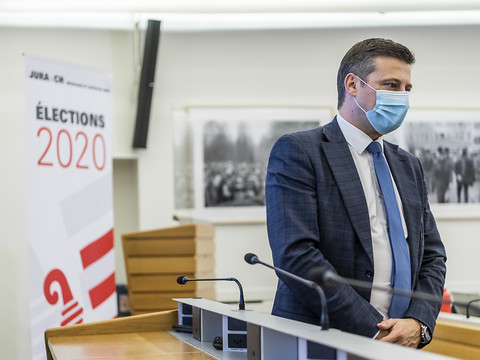 Le ministre PLR Jacques Gerber en tête après 48 communes sur 53