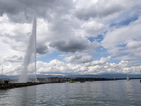Le Jet d'eau reste à l'arrêt pendant la deuxième vague