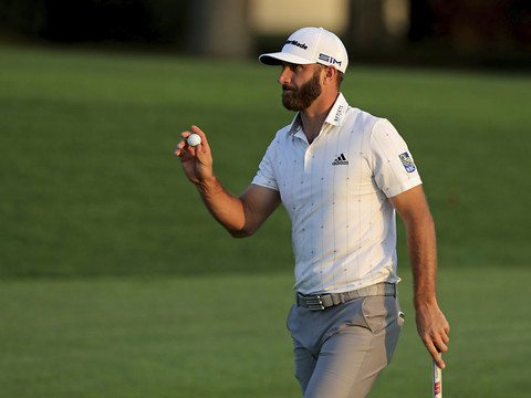 US Masters: quatre coups d'avance pour Dustin Johnson