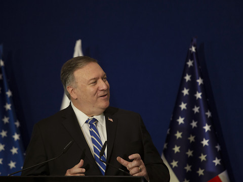 Pompeo dans une colonie israélienne et au Golan, une première