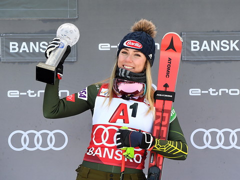 Mikaela Shiffrin s'estime 