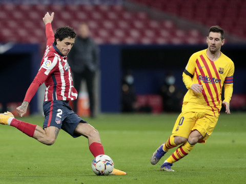 L'Atletico Madrid en tête, Barcelone loin derrière