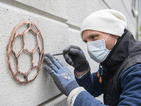 Plaque commémorative pour Köbi Kuhn à Zurich