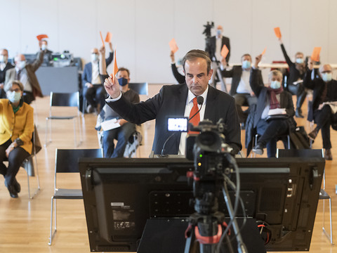 Le président du PDC, Gerhard Pfister, n'a pas de plan B