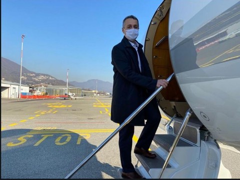Ignazio Cassis s'envole pour le Proche-Orient