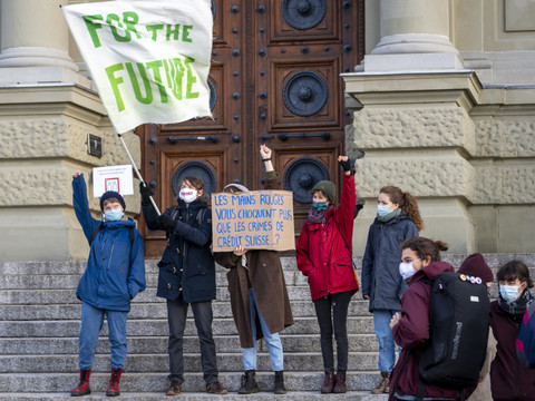 La justice vaudoise condamne avec sursis un militant pro climat