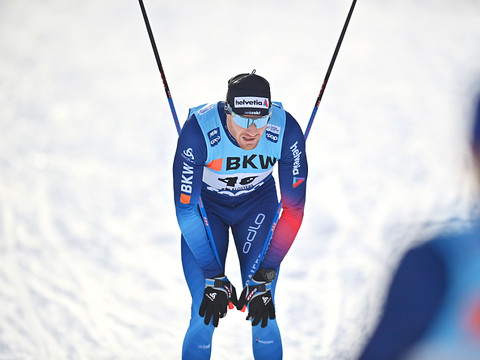 15 km messieurs: Cologna 14e, Bolshunov victorieux