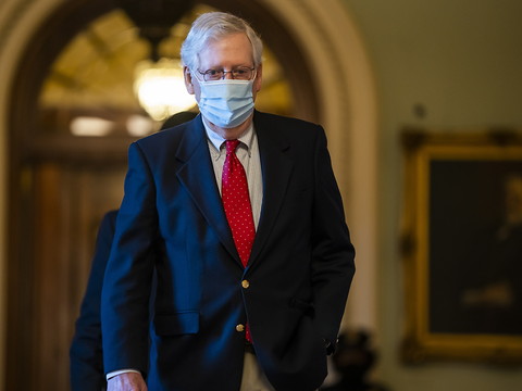 Le chef des républicains au Sénat reconnaît la victoire de Biden