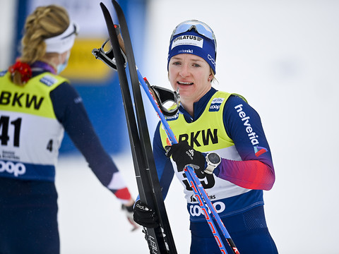 Premier succès en Coupe du monde pour Nadine Fähndrich