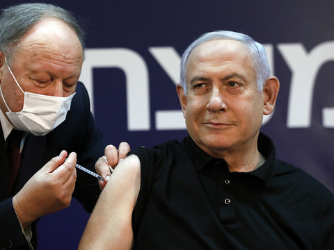 Netanyahu vacciné, début de la campagne de vaccination en Israël
