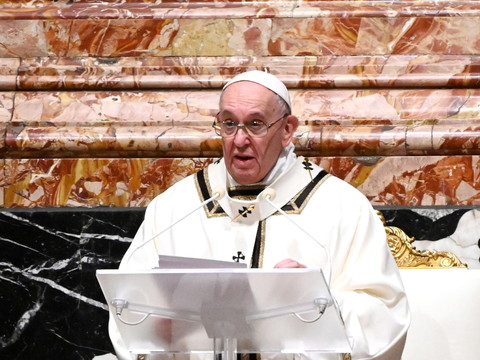 Message du pape: 