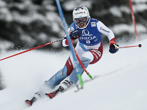 1re manche: Gisin 2e, à 0''02 de Shiffrin
