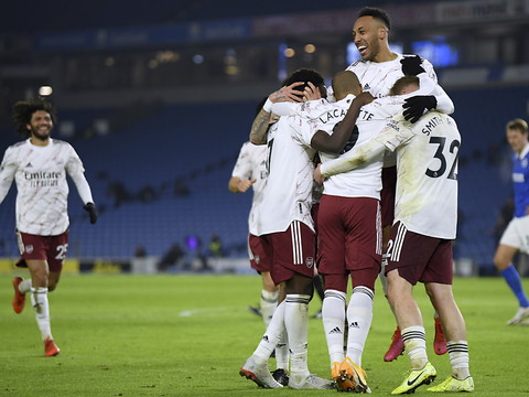 Succès d'Arsenal à Brighton