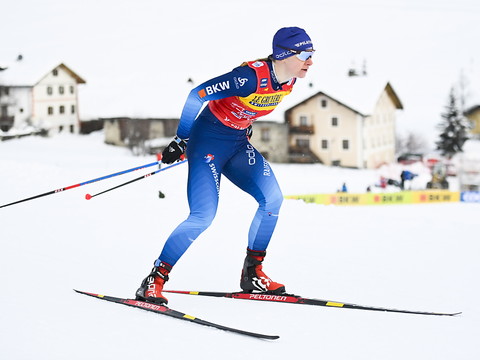 Fähndrich chute en finale au Val Müstair
