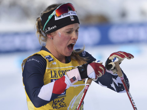 Tour de Ski: Yulia Stupak gagne la poursuite, Diggins reste leader