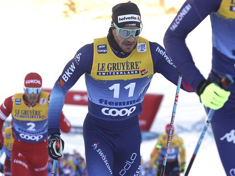 Dario Cologna n'a pas pu lutter: il termine 8e