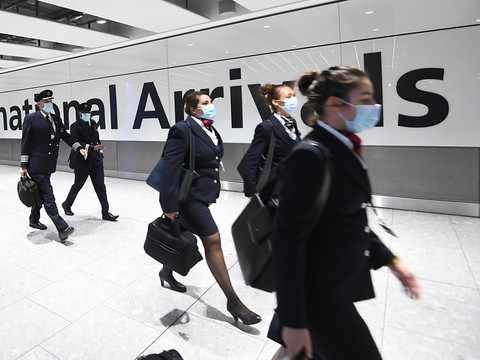 Londres interdit les arrivées d'Amérique du Sud et du Portugal