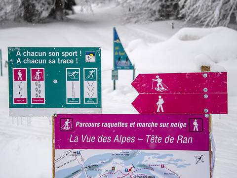 Pistes de fond: trop souvent abîmées par divers amateurs de neige