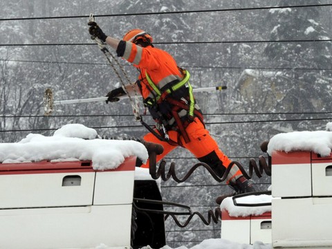 Les CFF toujours sous pression à cause de la neige