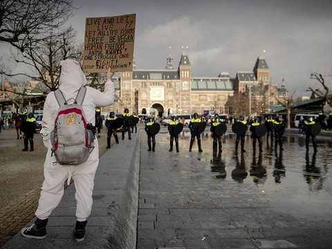 Une centaine d'arrestations lors d'une manifestation