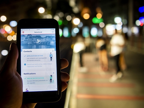 L'application SwissCovid est efficace, selon des études