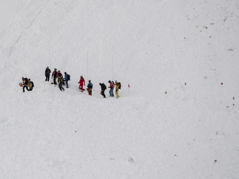 Une avalanche fait un mort aux Rochers-de-Naye
