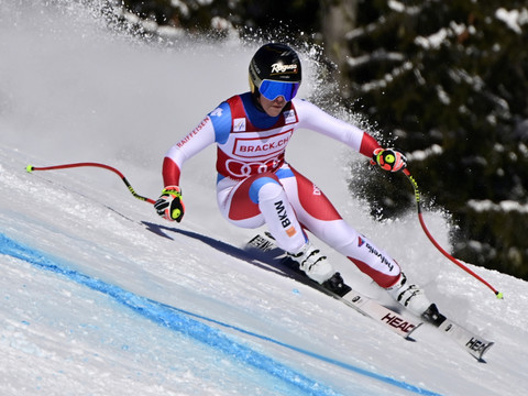 Lara Gut-Behrami s'impose en super-G à Crans-Montana