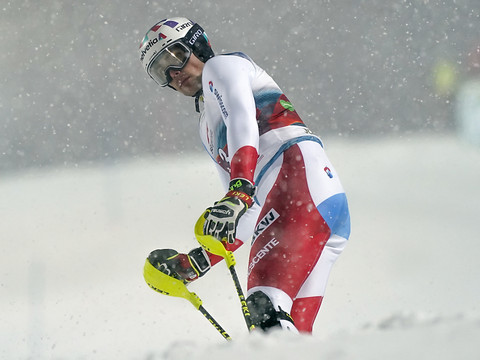 Les Suisses à la peine à Schladming