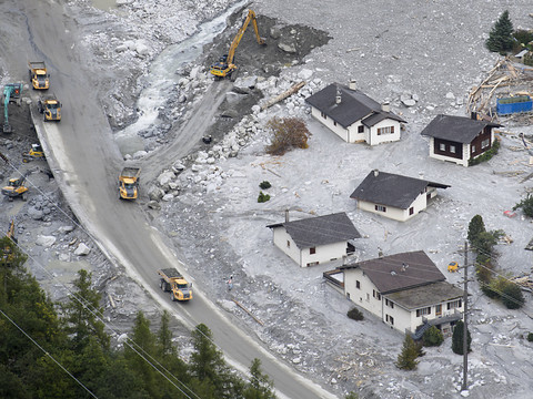 Eboulement de Bondo: projet de reconstruction accepté